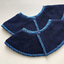 青ファミリア風チェック・ネイビー】タオルスタイ サークルスタイ 出産