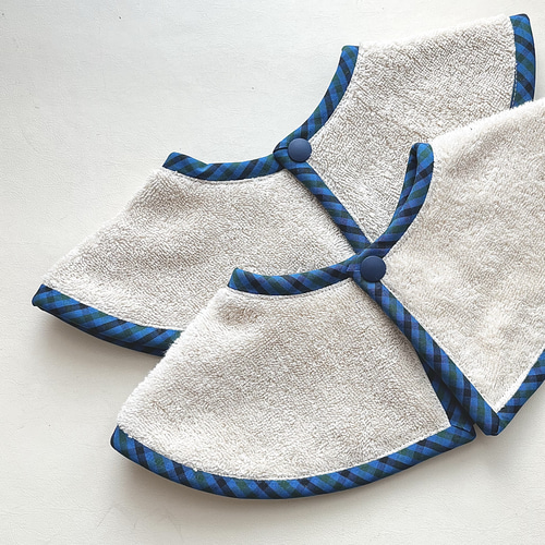 青ファミリア風チェック・ベージュ】タオルスタイ サークルスタイ 出産