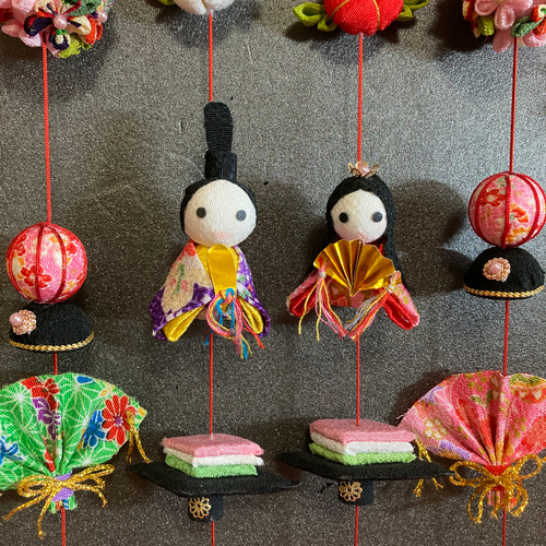 壁掛けお雛様 壁掛けお雛様 ひな人形・雛飾り kyu 通販 18956120｜Creema(クリーマ)