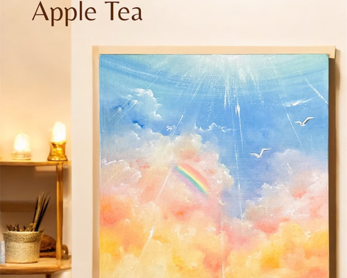 ぷうあ絵画2点　　　　光の先へ ぷうあ絵画2点 光の先へ 絵画教室シリーズ 2 | J.M.パラモン, 田中