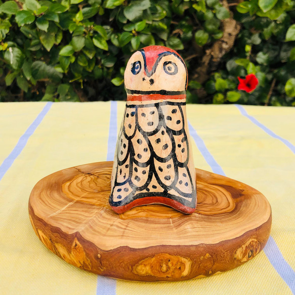 オリーブの木　厚みがあり存在感抜群のテーブルアイテム　輪切りLL　最大幅約18~20cm 11枚目の画像