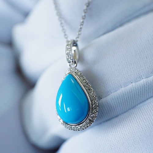 眠り姫」K18ゴールド 成功・繁栄・健やかな体・旅の安全 12月の誕生石