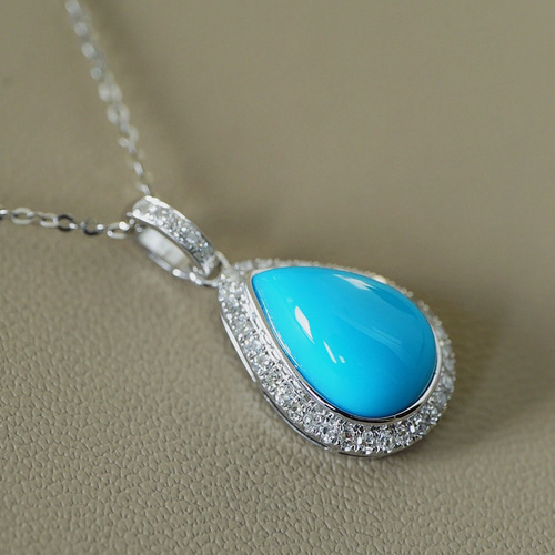 最終お値下げです^_^k18上質なターコイズ石 ゴールドペンダント鑑定済み 最終お値下げです^_^k18上質なターコイズ石 ゴールドペンダント鑑定済み