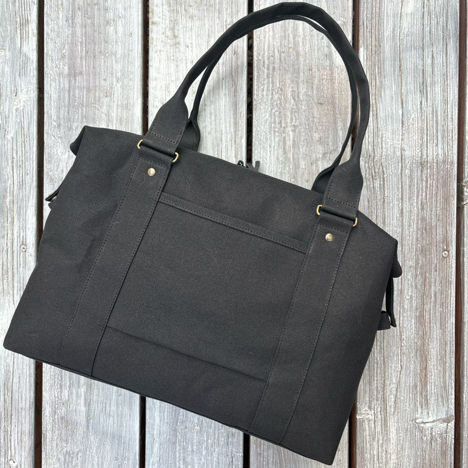 大容量ファスナートート【倉敷帆布】