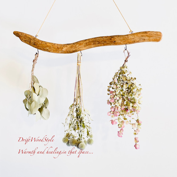流木インテリア 無骨で古木風な天然流木のハンガーフック 流木ハンガー ハンギング ウォールデコ 北欧 N18 3枚目の画像