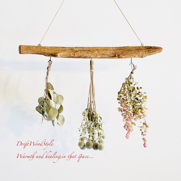 流木インテリア 無骨で古木風な天然流木のハンガーフック 流木ハンガー ハンギング ウォールデコ 北欧 N19 1枚目の画像