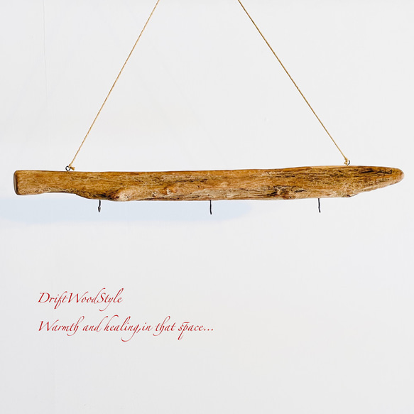 流木インテリア 無骨で古木風な天然流木のハンガーフック 流木ハンガー ハンギング ウォールデコ 北欧 N19 5枚目の画像