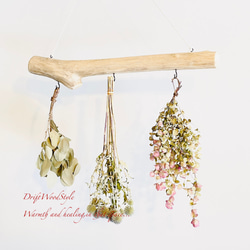 流木インテリア 無骨で古木風な天然流木のハンガーフック 流木ハンガー ハンギング ウォールデコ 北欧 N20 3枚目の画像