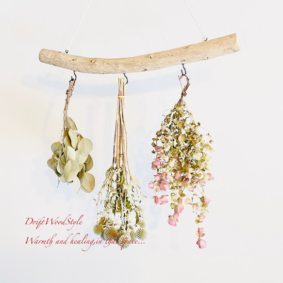 流木インテリア 無骨で古木風な天然流木のハンガーフック 流木ハンガー ハンギング ウォールデコ 北欧 N21 3枚目の画像