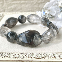 【アメトリン】紫と黄金が溶け合う透明感 天然石 ブレスレット アメトリン】紫と黄金が溶け合う透明感 天然石 ブレスレット