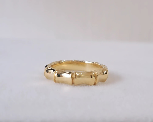 K18ゴールド バンブースタイルリング ゴールド デザインリング K18 bamboo ring バンブーリング – XOZ(クロスオズ)公式