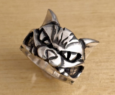 オリジナルシルバーリング【Wild cat】