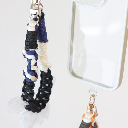 スマホハンドストラップ　カラーオーダー専用ページ スマホ用ハンドストラップ 【 シュリンクレザー 】 本革