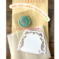 【SALE】ドライフラワー　小花イヤリング　ピアス☆緑×ピンク　小ぶり雫型　 花模様 アクセサリー　チャーム 9枚目の画像