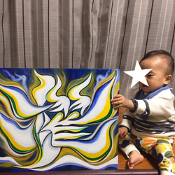 【名前の絵】 出産祝いや誕生日のプレゼントにも(^^) 5枚目の画像
