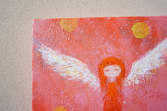 【エンジェル】＃原画＃イラスト＃癒し#女の子#天使#幸せ＃あたたかい 2枚目の画像