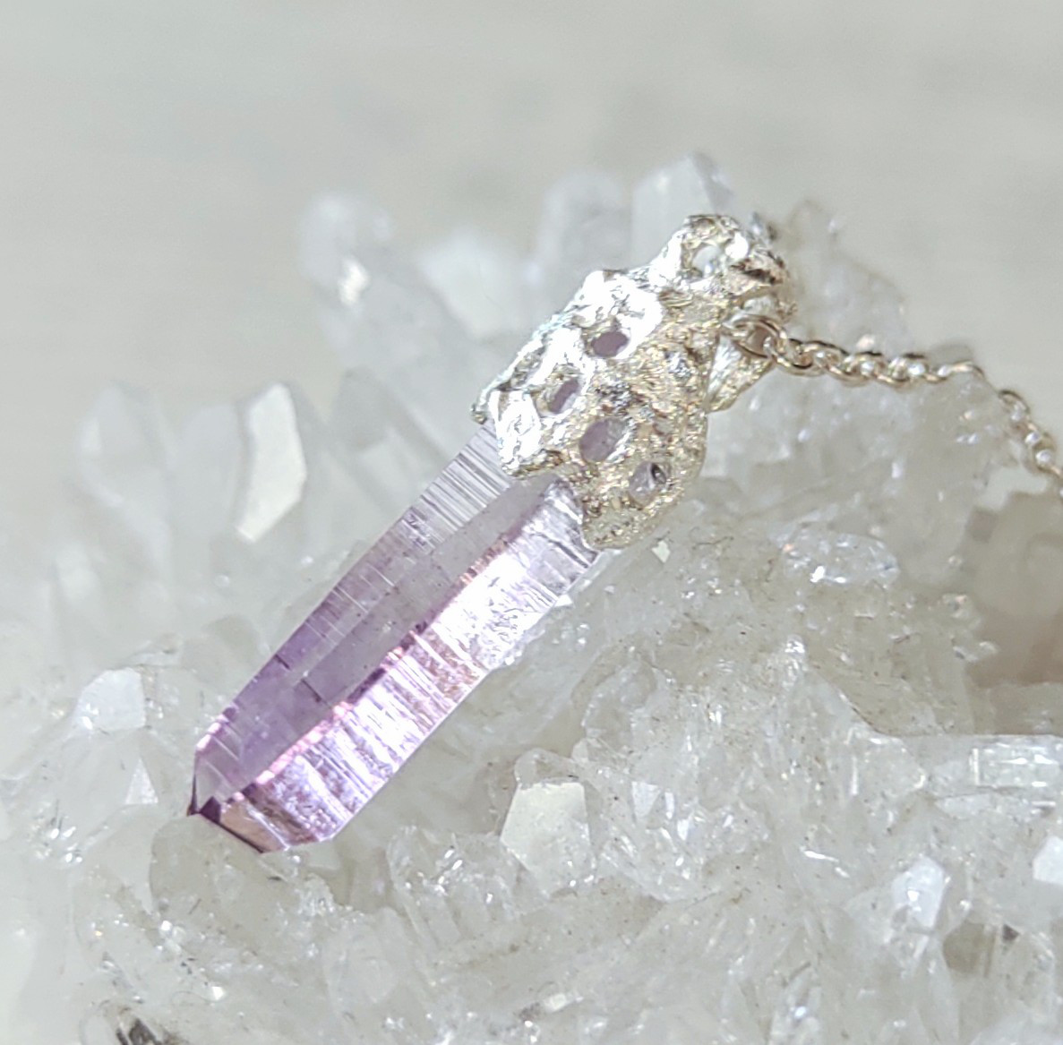 ﾍﾞﾗｸﾙｽｱﾒｼﾞｽﾄ＊lace pendant