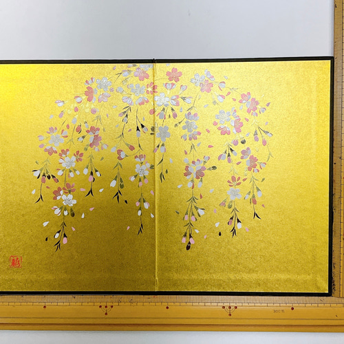 京都島津 雛人形 道具セット 金屏風 雪洞 桜橘 御殿台 三宝 菱餅 花瓶 京都