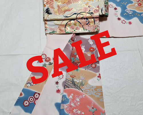 4,000円引き！ワンタッチ着物 くらわん着物 正絹付け下げ訪問着