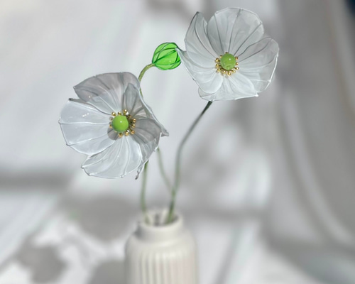 アメリカンフラワー ディップフラワー NO.179（ポピー）とNO.180