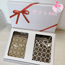 スマホショルダー フラワーアート×ブラック ベージュ/サコッシュポシェット スマホポーチ サブバッグ/合皮◎ギフト母の日 20枚目の画像