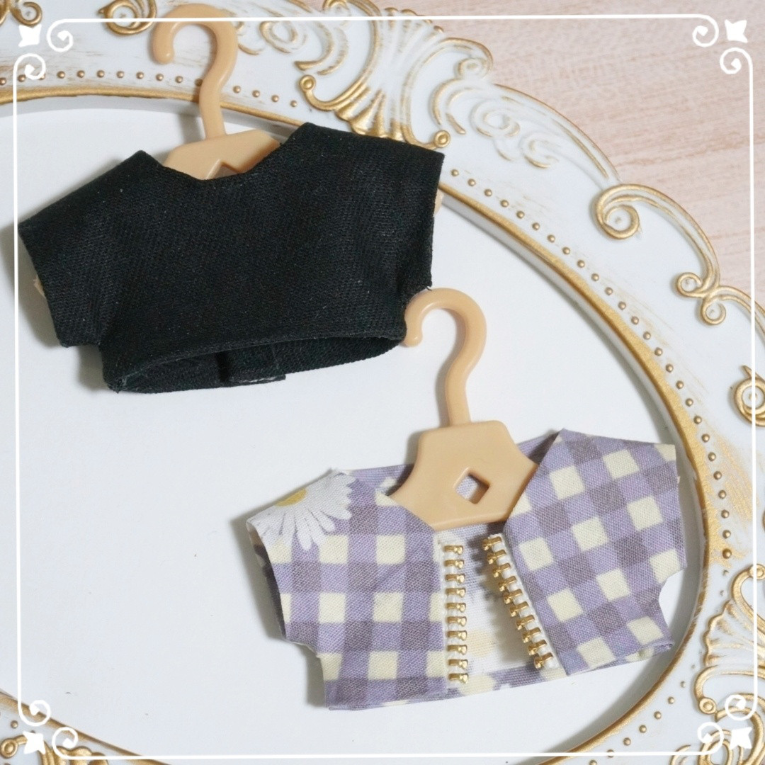 ぬい服】ぬいぐるみ用ツノ付きパーカー(10cm用)【推し活グッズ