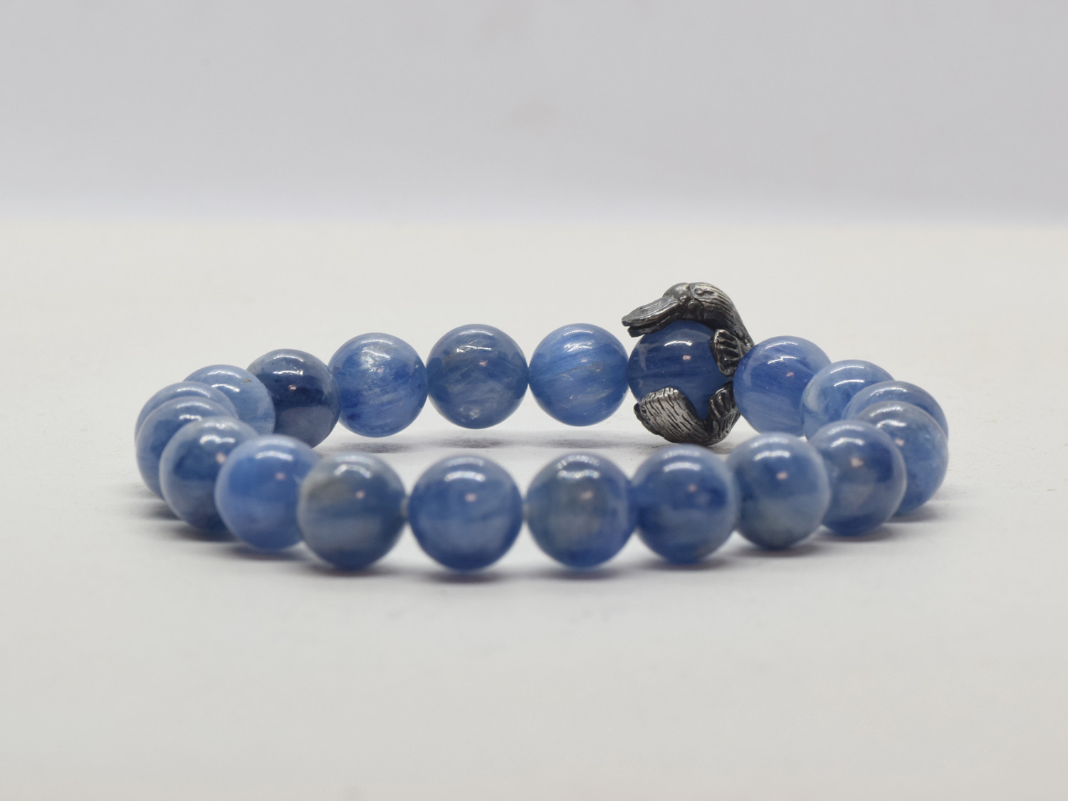 限定2点　カモノハシ玉ブレスレット　カイヤナイト 19,800円