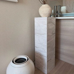 コンクリート調 サイドテーブル 物置台 飾り棚 サイドテーブル AUDREY