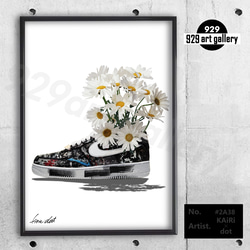 NIKE type☆オマージュアートインテリアポスター＃238☆ナイキ