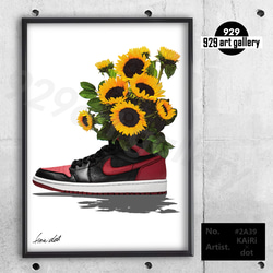 NIKE type☆オマージュアートインテリアポスター＃239☆ナイキ・エア