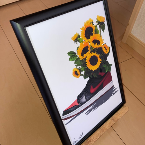 NIKE type☆オマージュアートインテリアポスター＃239☆ナイキ