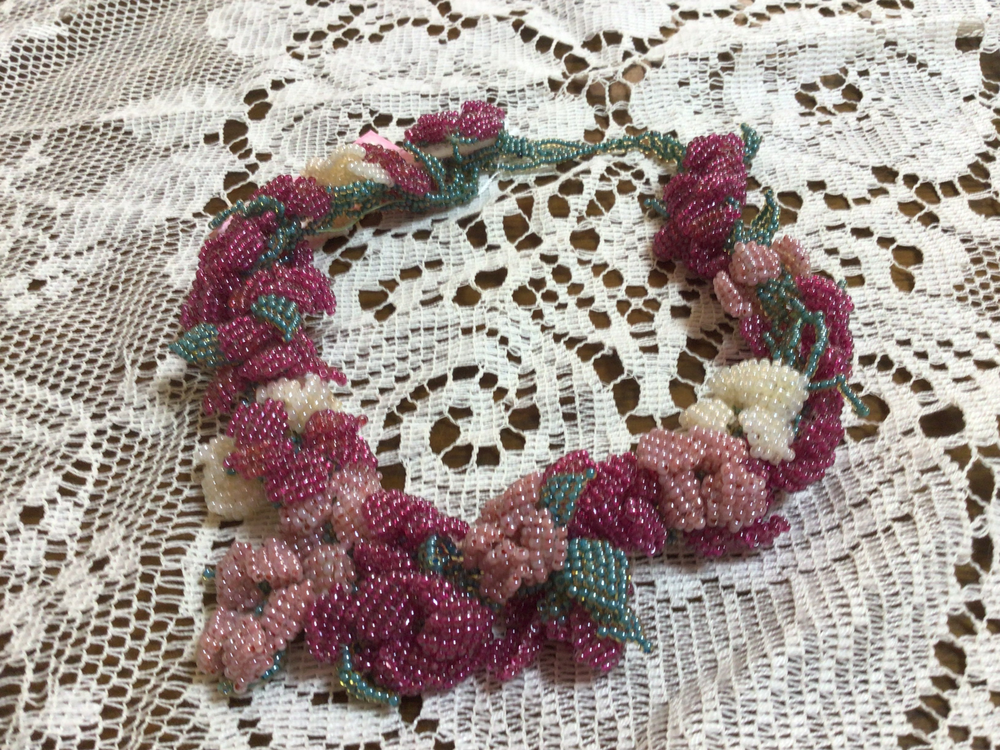 お花のネックレス 7,600円