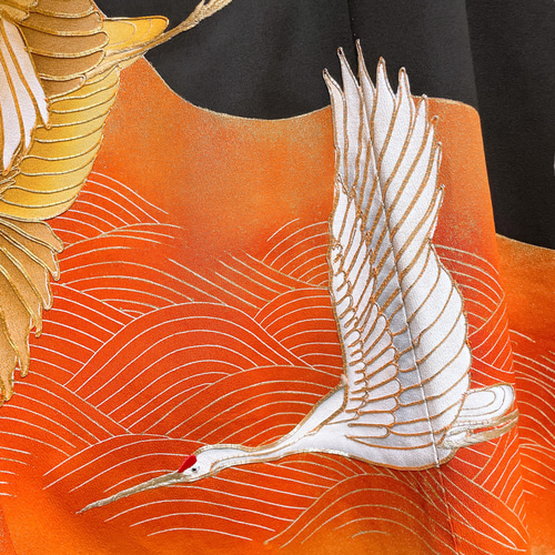 留袖ワンピース M/110 正絹 Y作 留袖ワンピース M/110 正絹 Y作 195 一点