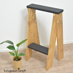 ペケ台』組み立てチェア OSB合板 27㎝角×高さ45㎝ 椅子（チェアー
