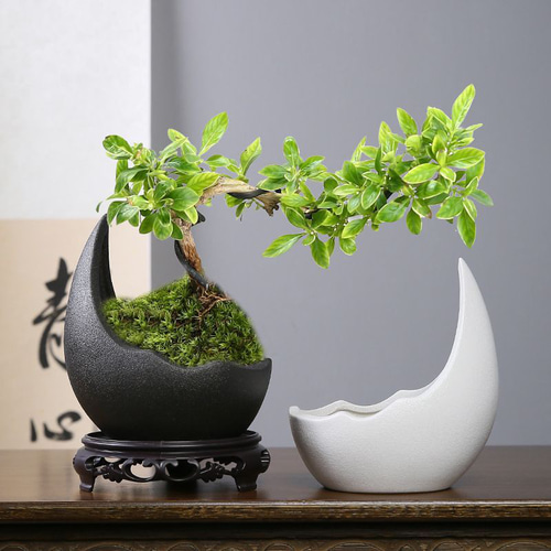 インテリアグッズ 三日月 フラワーベース 花瓶 花器 フラワー