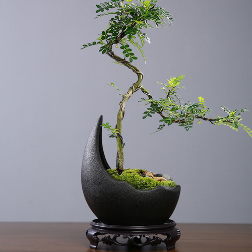 インテリアグッズ 三日月 フラワーベース 花瓶 花器 フラワー