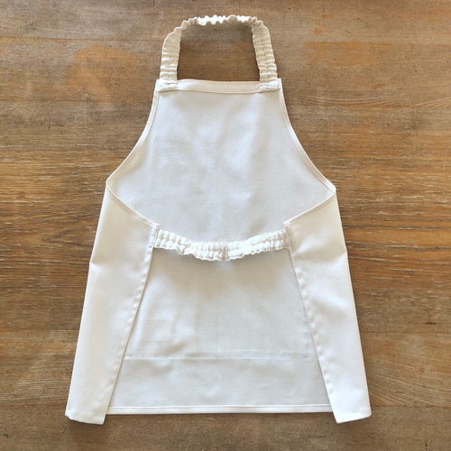 一人で着れる 子どもエプロン キッズエプロン 女の子エプロン 三角巾