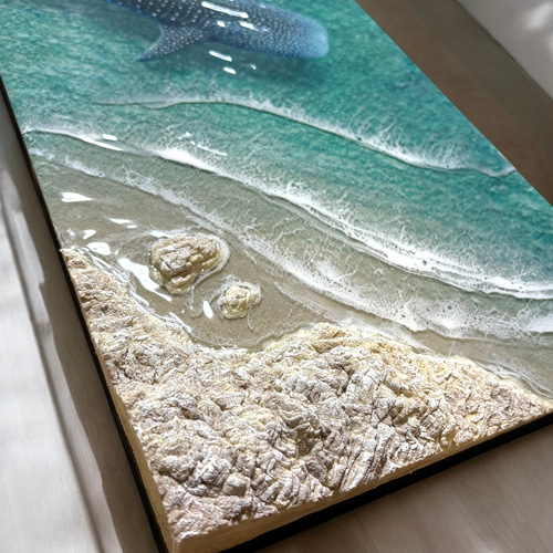☆セール中☆N545☆超立体 沖縄の海 レジンアートボード 美ら海 ☆セール中☆N545☆超立体 沖縄の海 レジンアートボード 美ら海