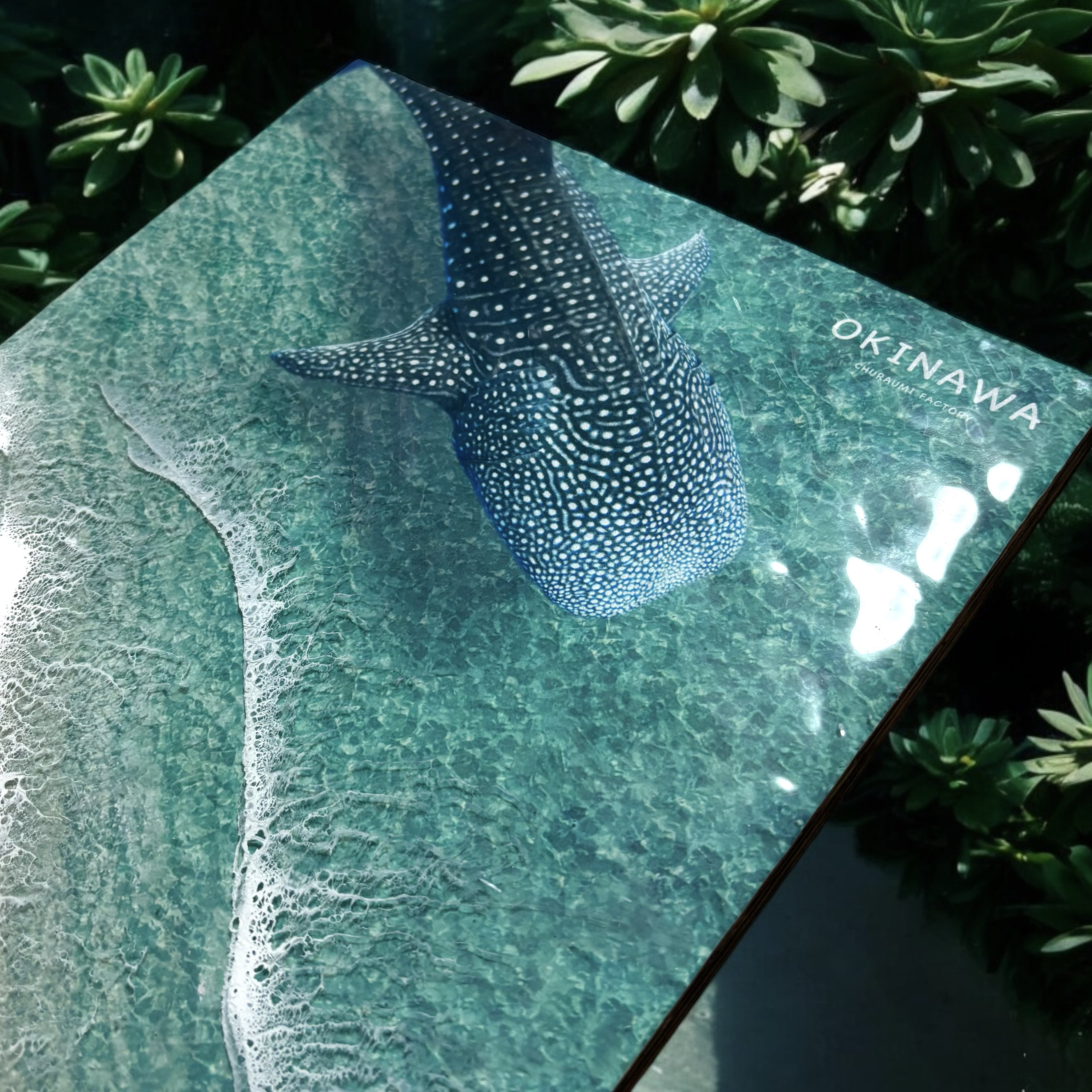 N545★超立体  沖縄の海 レジンアートボード　美ら海　オーシャンアート 12,960円