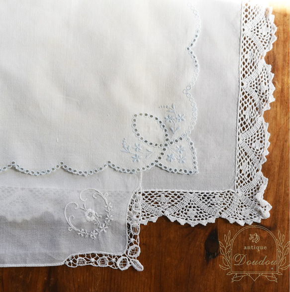 ヴィンテージ ハンカチ3枚セット【sa432】 その他雑貨 doudou-antique