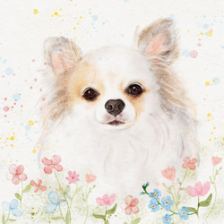 ペット似顔絵【A4】犬の絵 猫の絵 うちの子 イラスト オーダー