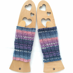 リストウォーマー☆ベリースムージー色＊洗濯機OK！ 1枚目の画像