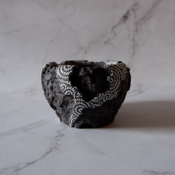 3.5号蛸唐草黒鉢887　和柄　塊根植物　多肉植物　盆栽　植木鉢　作家鉢　沖縄 3枚目の画像