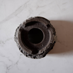 3.5号蛸唐草黒鉢887　和柄　塊根植物　多肉植物　盆栽　植木鉢　作家鉢　沖縄 7枚目の画像