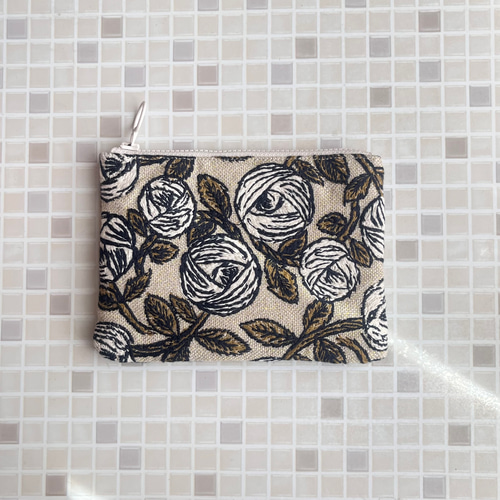 ミナペルホネン rosy ポーチ mina perhonen rosy バラの模様の刺繍ポーチ ポーチ mukava 通販