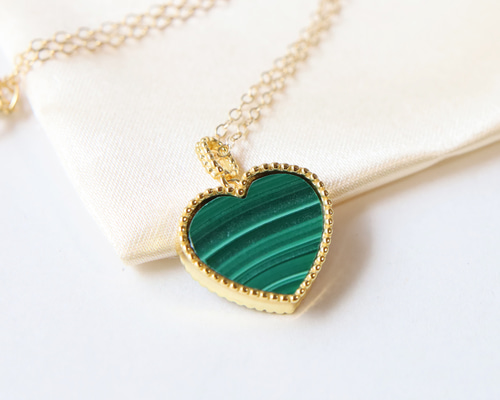 おまとめ品マラカイト　ハート　ペンダントトップ 1991c0c88e59737f5763fb7895a671