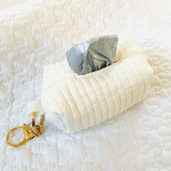 nubiが選べる エチケット袋ポーチ　H4W9D4.5お散歩　ロールタイプ用マナーポーチ　ヌビポーチ　大人可愛い 10枚目の画像