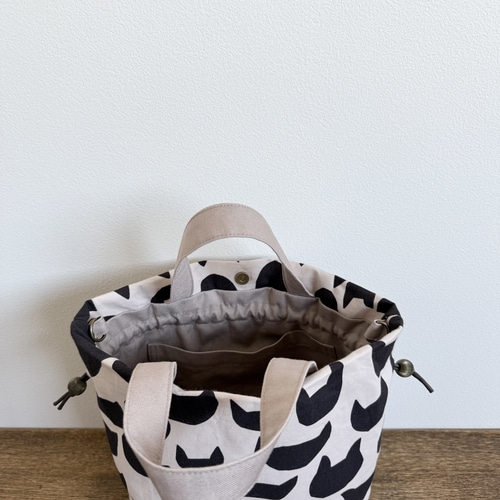 受注製作 エアリーバッグ☆ミナペルホネン anone-anone 巾着バッグ