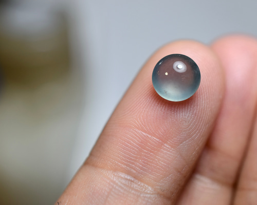 RS9-93 極品 宝石質 高氷種 薄氷青色 天然グアテマラ産 A貨 本翡翠  