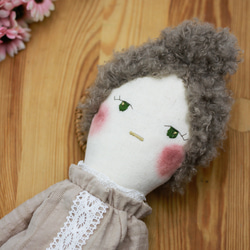 フェルト人形飾り フェルトドール バッグチャーム置き物 nasan-m10